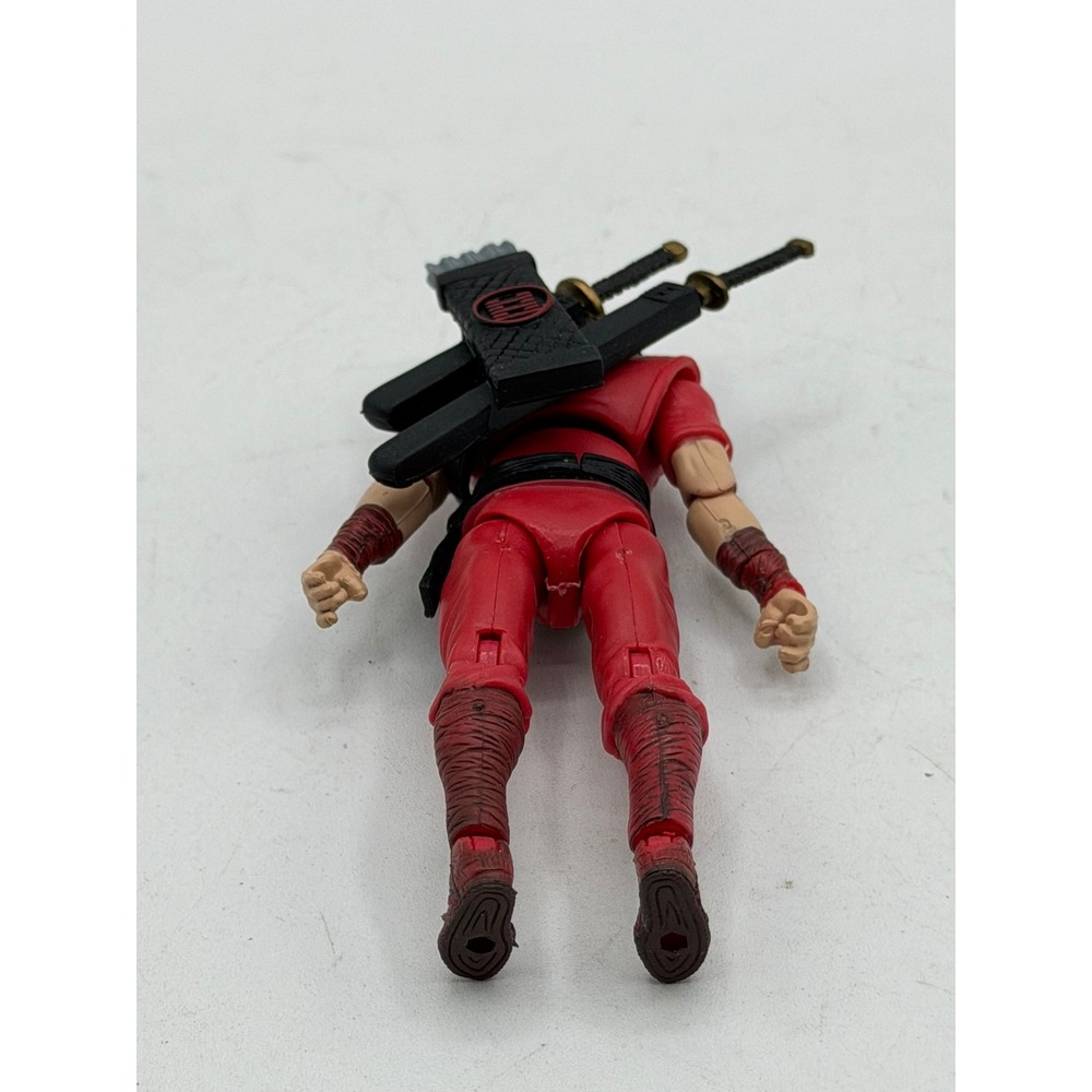 2007 G.I. Joe 25th Anniversary Red Ninja v2 100% Complete Stand Hasbro 3.75" - Picture 13 of 16